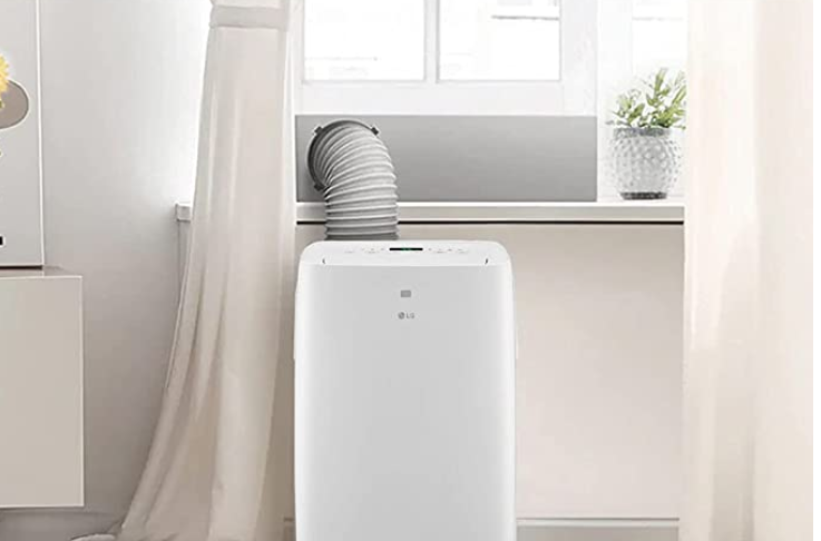 Lg Floor AC to keep cool on these hot summer days.